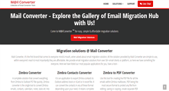 Desktop Screenshot of mailconverter.net