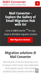 Mobile Screenshot of mailconverter.net